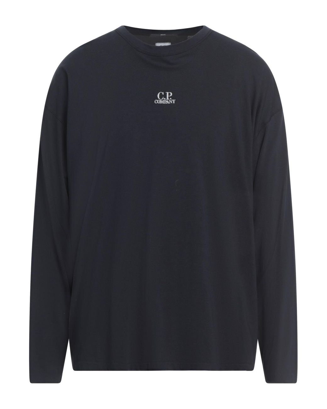 C P Company Blue Midnight T-Shirt Cotton for men