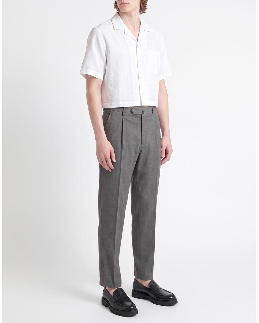 Santaniello Gray Trouser for men