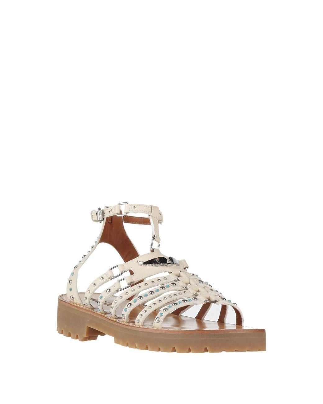 Zadig & Voltaire Natural Sandals