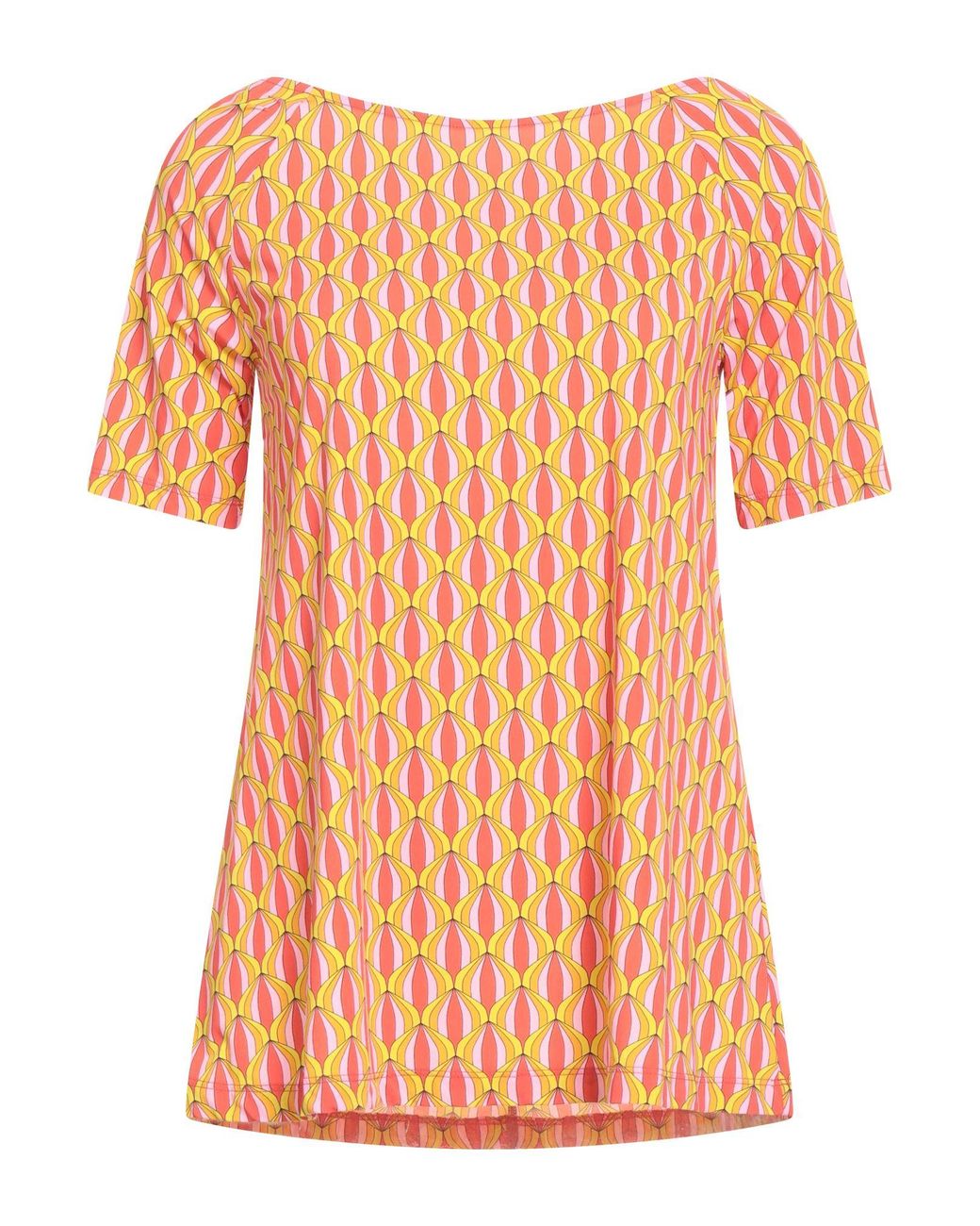 Maliparmi Orange T-Shirt Polyamide, Elastane