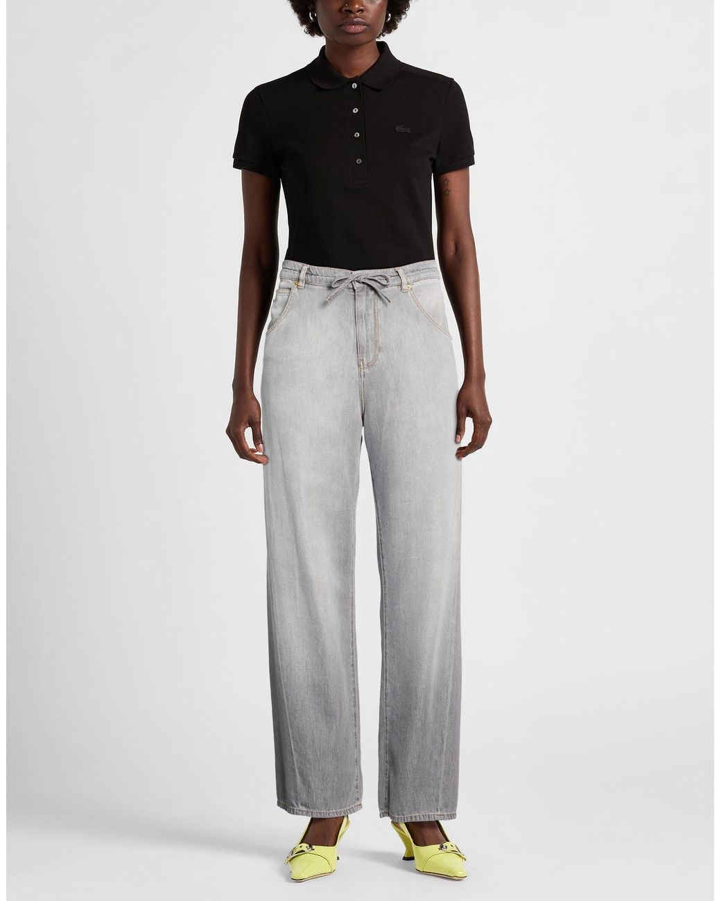 DARKPARK Gray Jeans Cotton, Lyocell