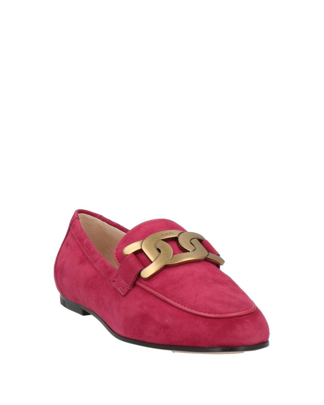 Tod's Purple Loafers