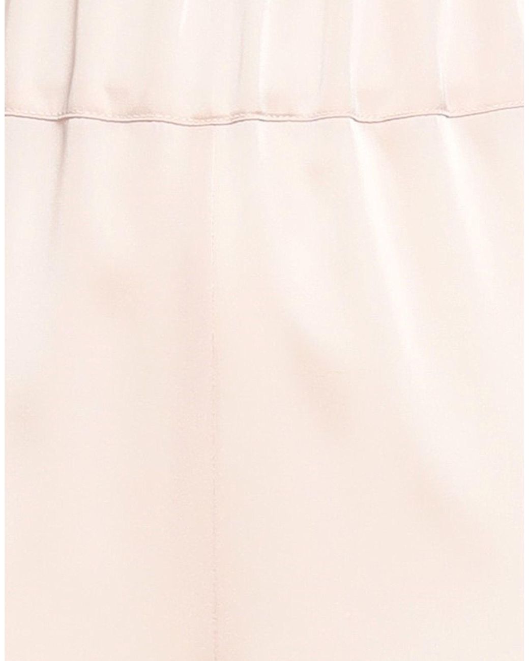D.exterior Natural Pants Polyester, Elastane