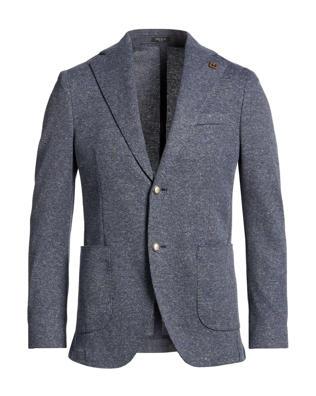 BRERAS Milano Blue Blazers for men