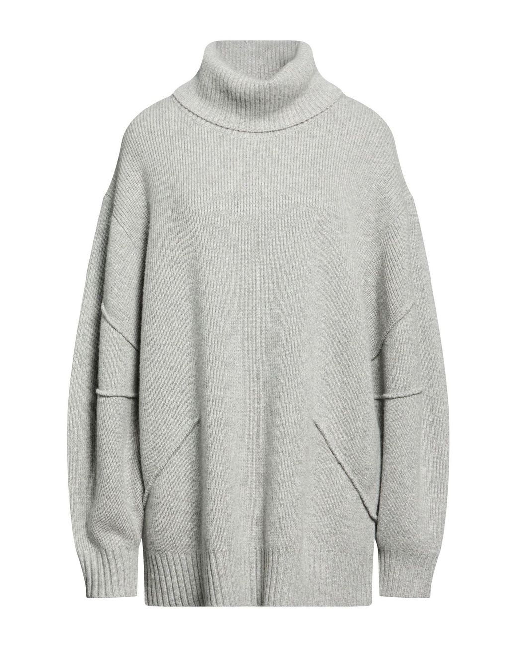 Helmut Lang Gray Rollkragenpullover