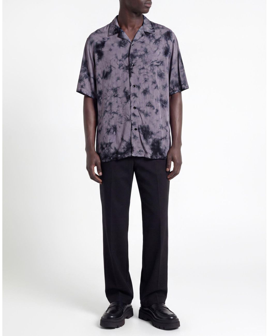 Camicia di Rag & Bone in Purple da Uomo
