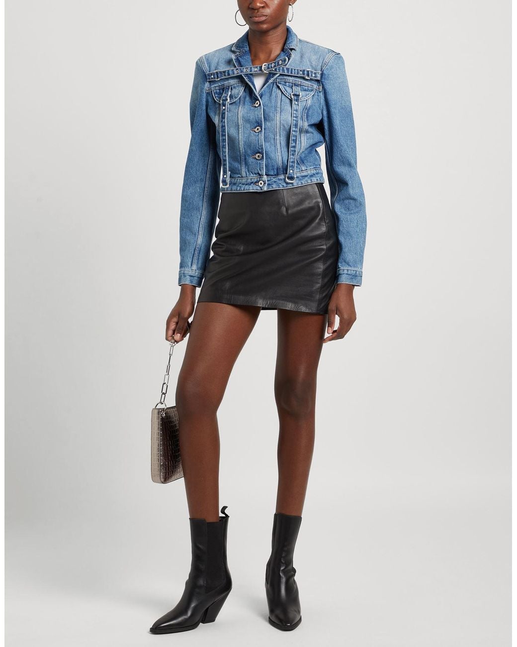 Off-White c/o Virgil Abloh Blue Denim Outerwear