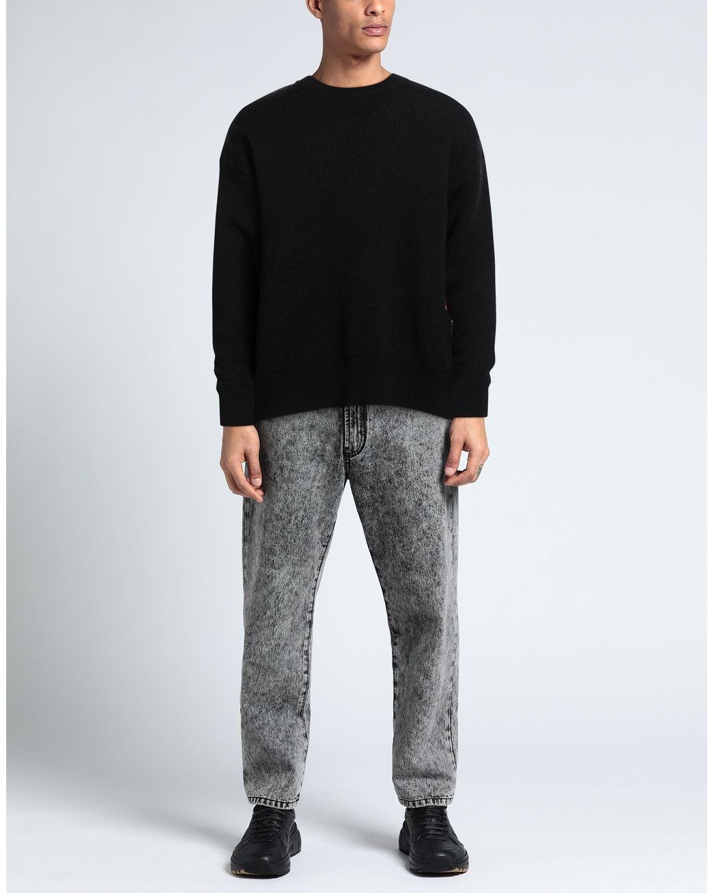 Palm Angels Black Jumper for men