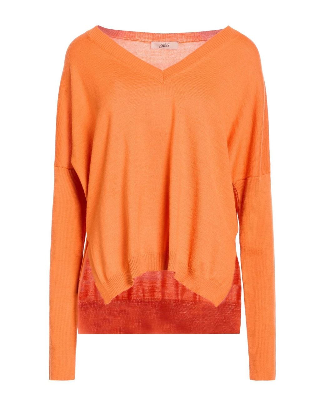 Carla G Orange Pullover