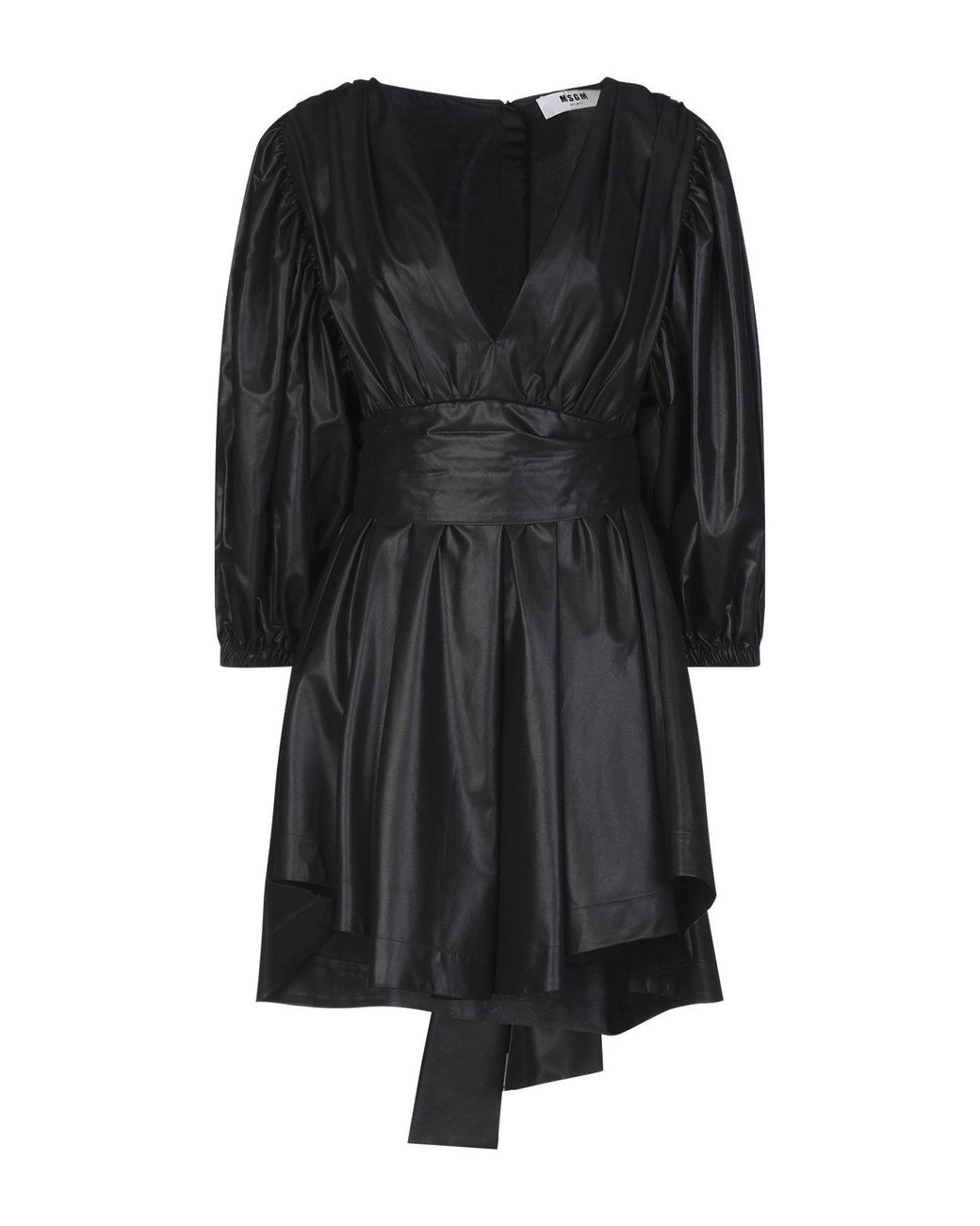 MSGM Black Mini Dress