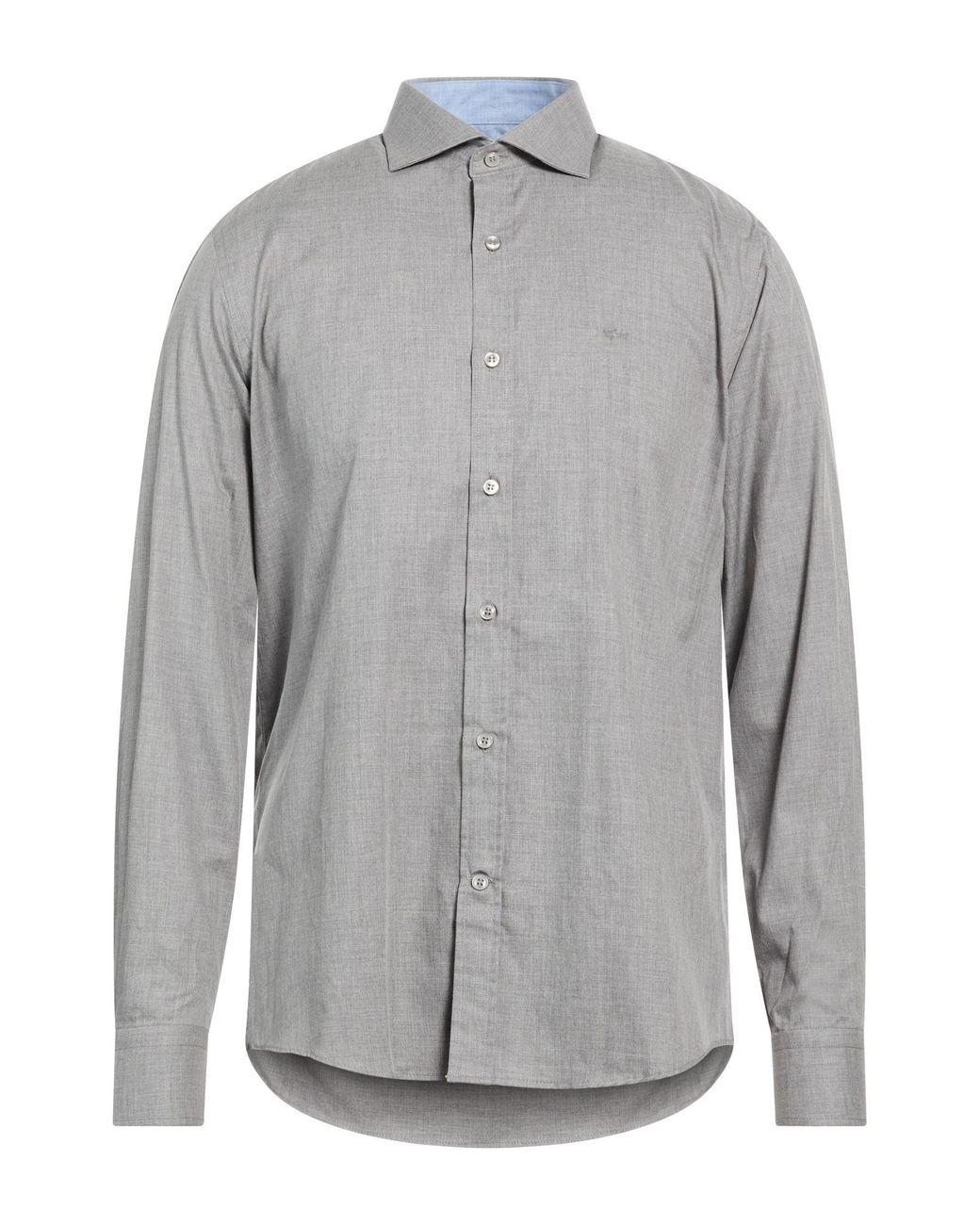 Paul & Shark Gray Shirt Cotton for men