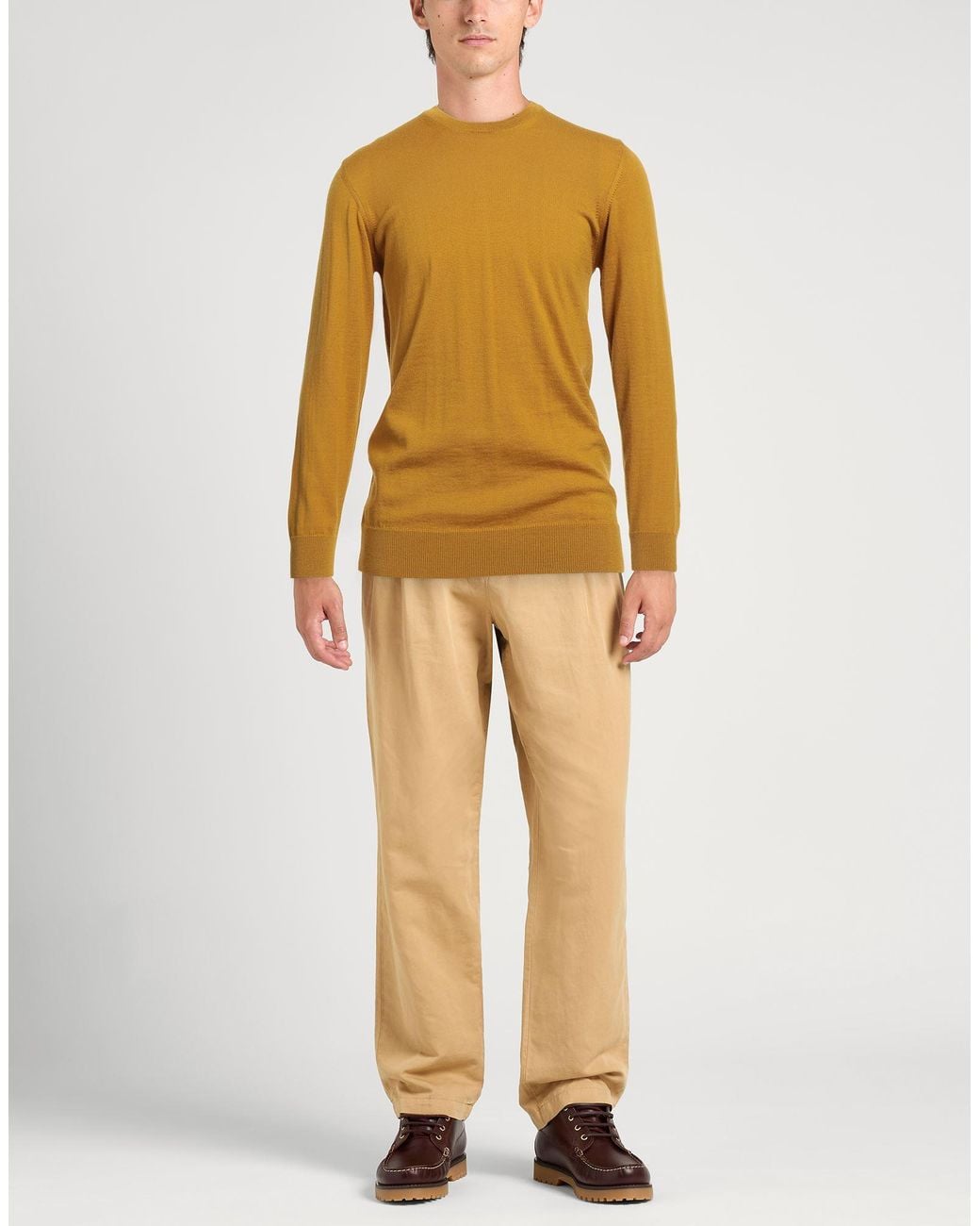 Pullover Alpha Studio pour homme en coloris Yellow