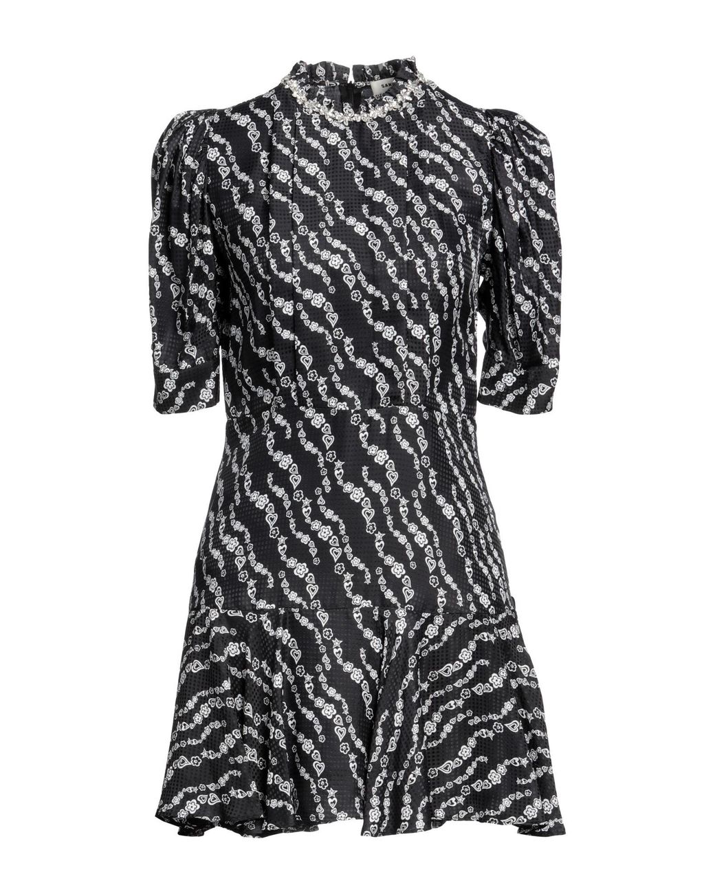 Sandro Black Mini Dress