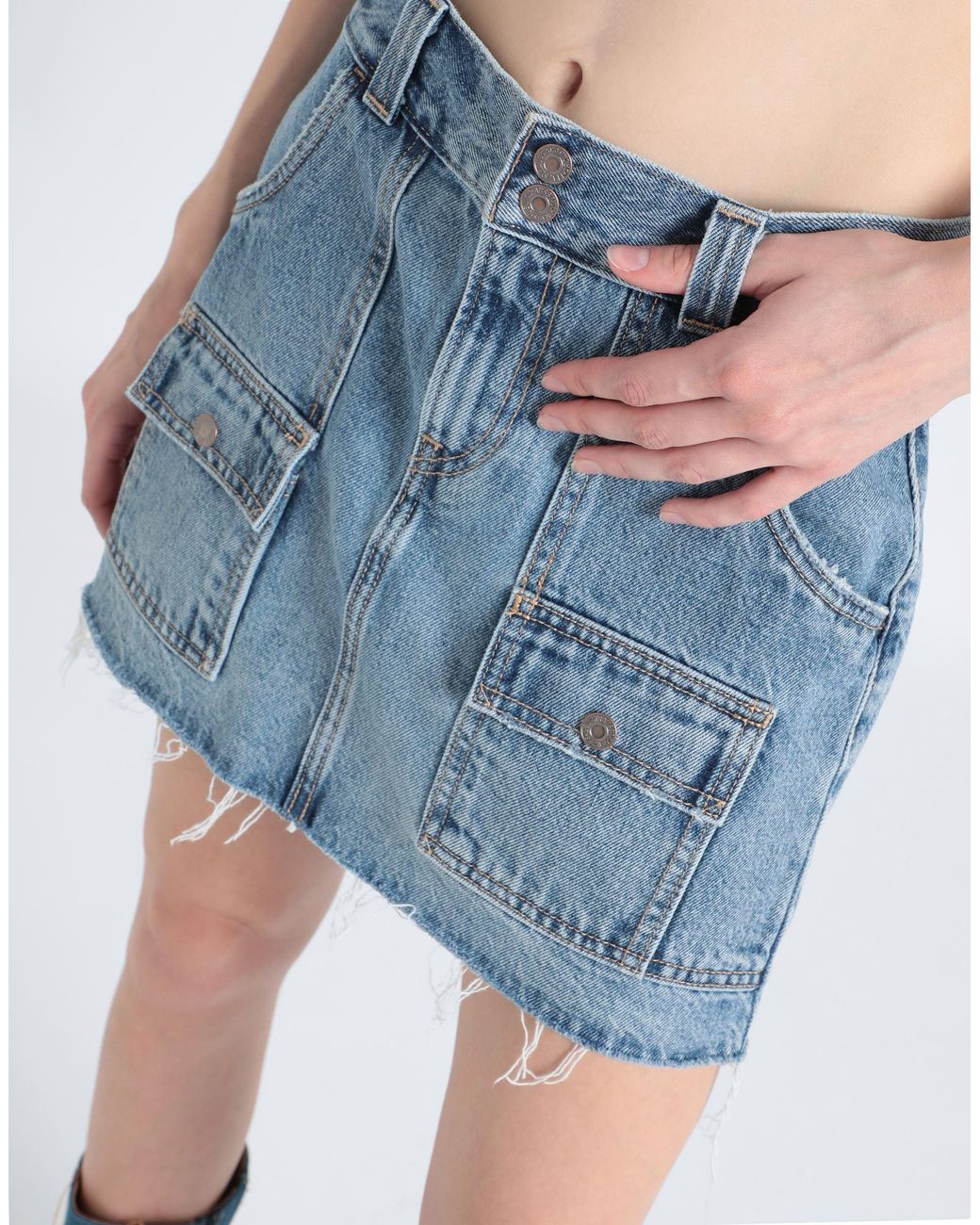 Levi's Blue Denim Skirt