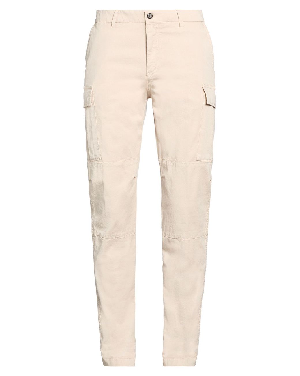 Eleventy Natural Sand Pants Cotton, Lyocell, Elastane for men