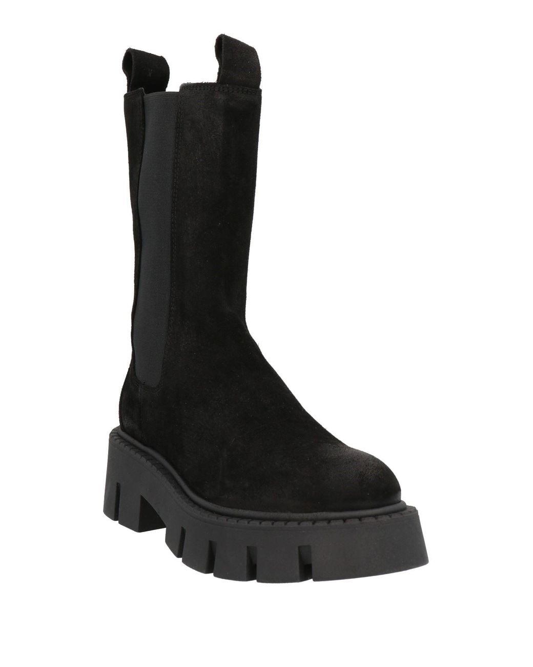 COPENHAGEN Black Ankle Boots Leather