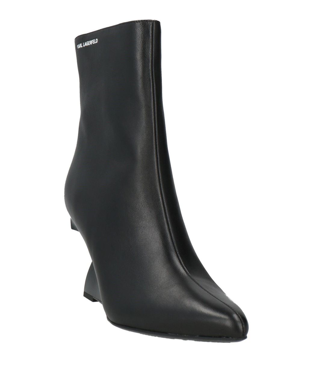 Karl Lagerfeld Black Ankle Boots