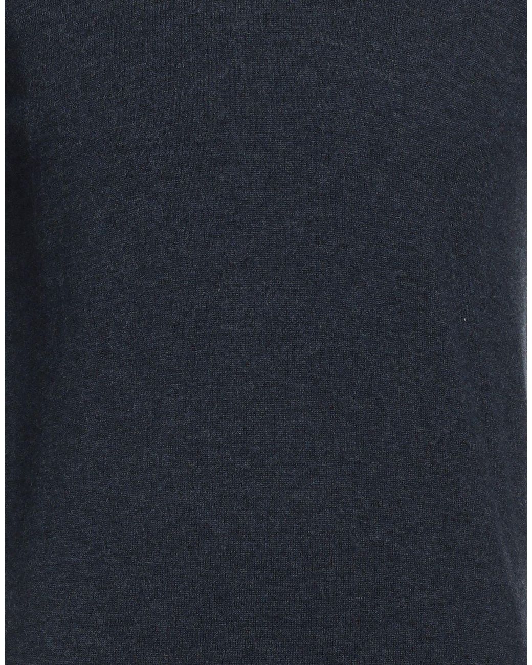 Alpha Studio Blue Mélange Wool Crewneck Sweater for men