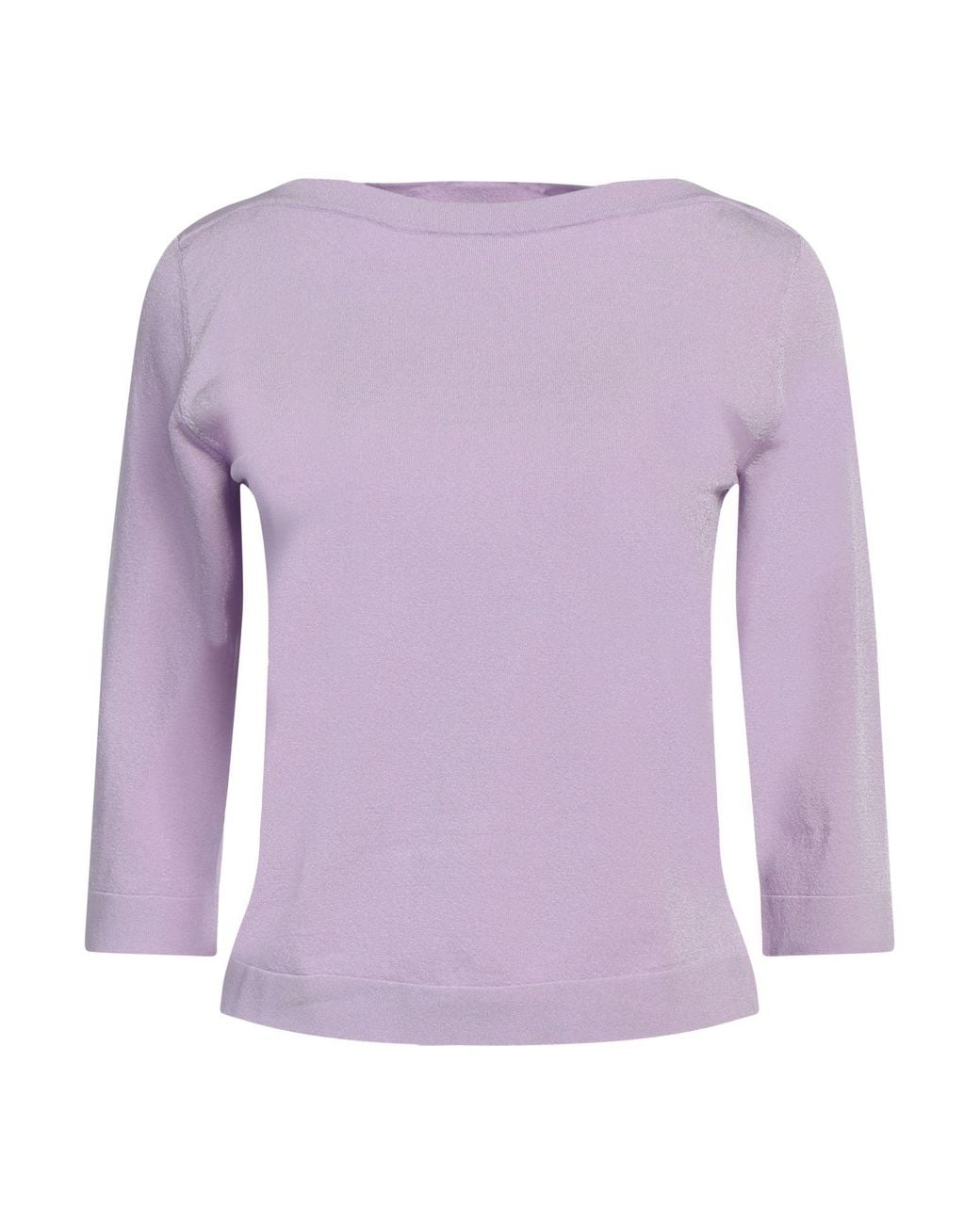 Roberto Collina Purple Lilac Sweater Viscose, Polyester