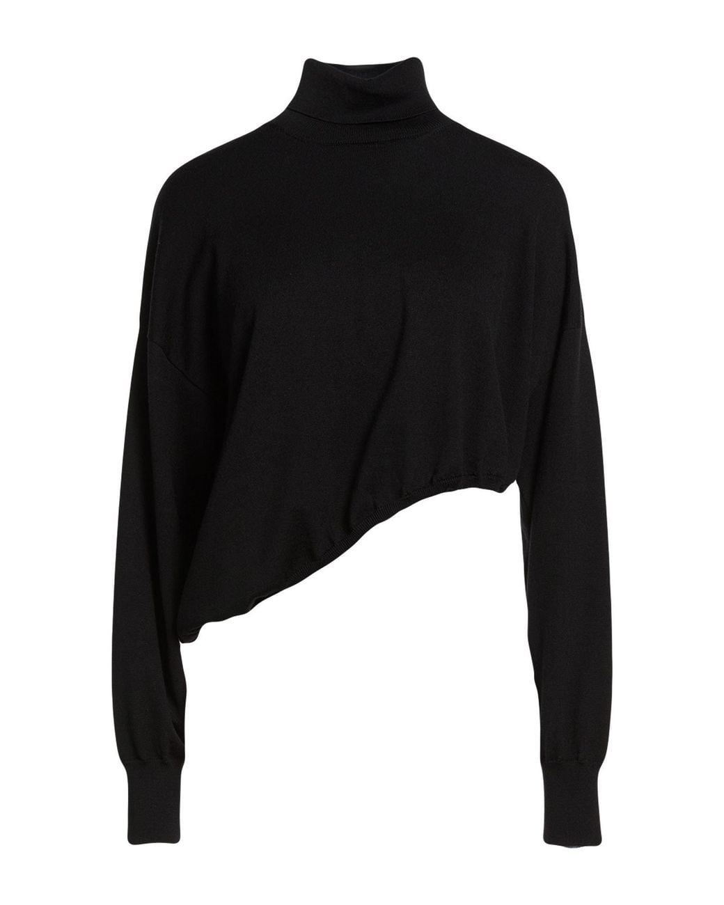 Liviana Conti Black Turtleneck Virgin Wool