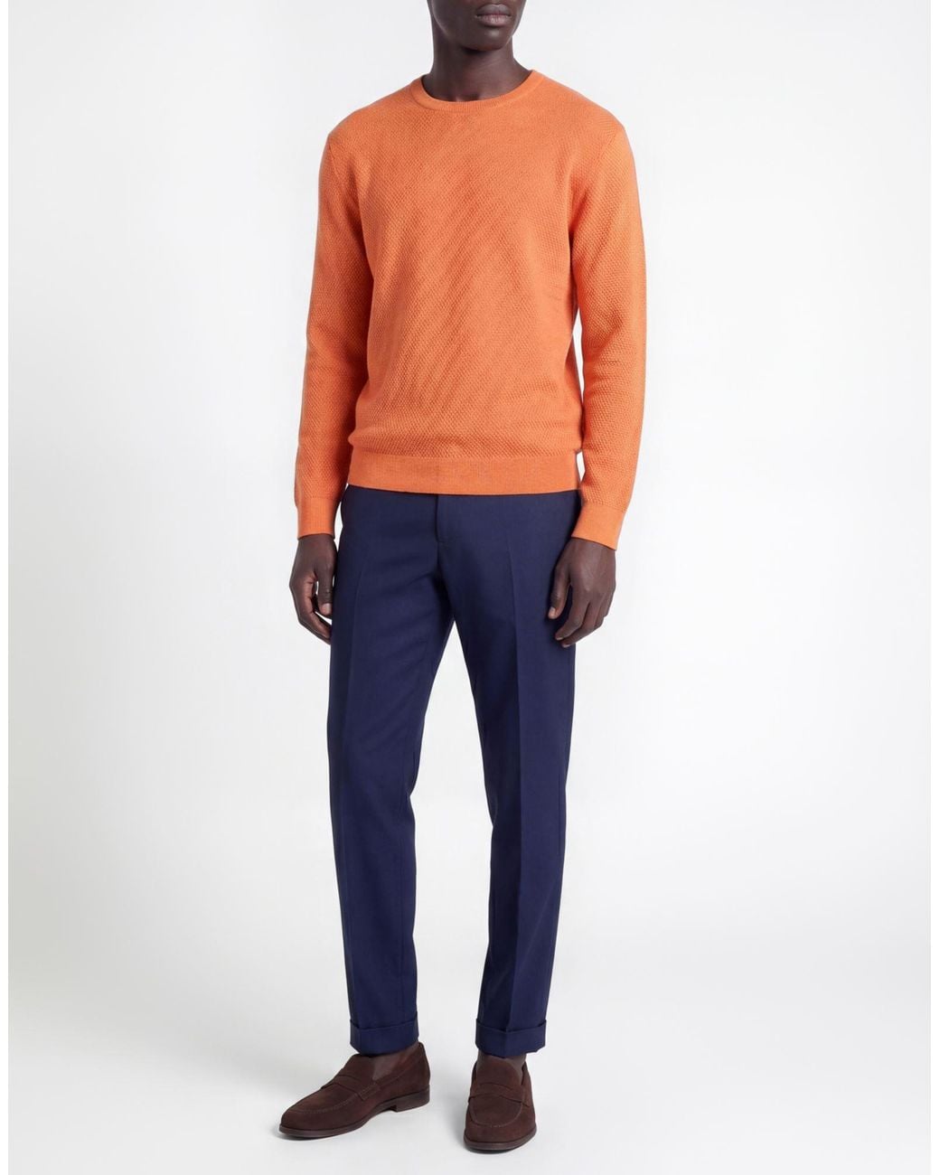 Zanone Pullover in Orange für Herren