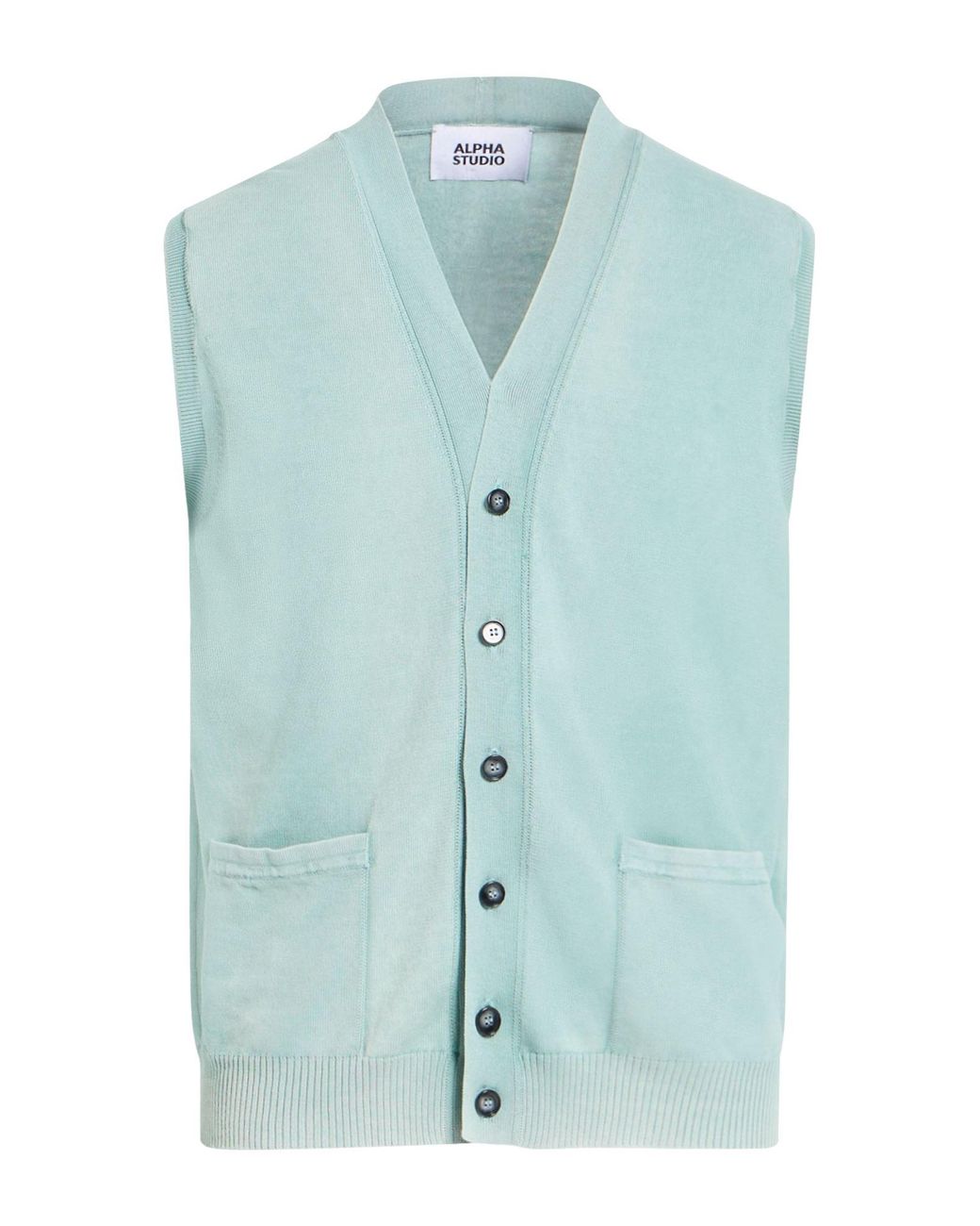 Alpha Studio Strickjacke in Blue für Herren