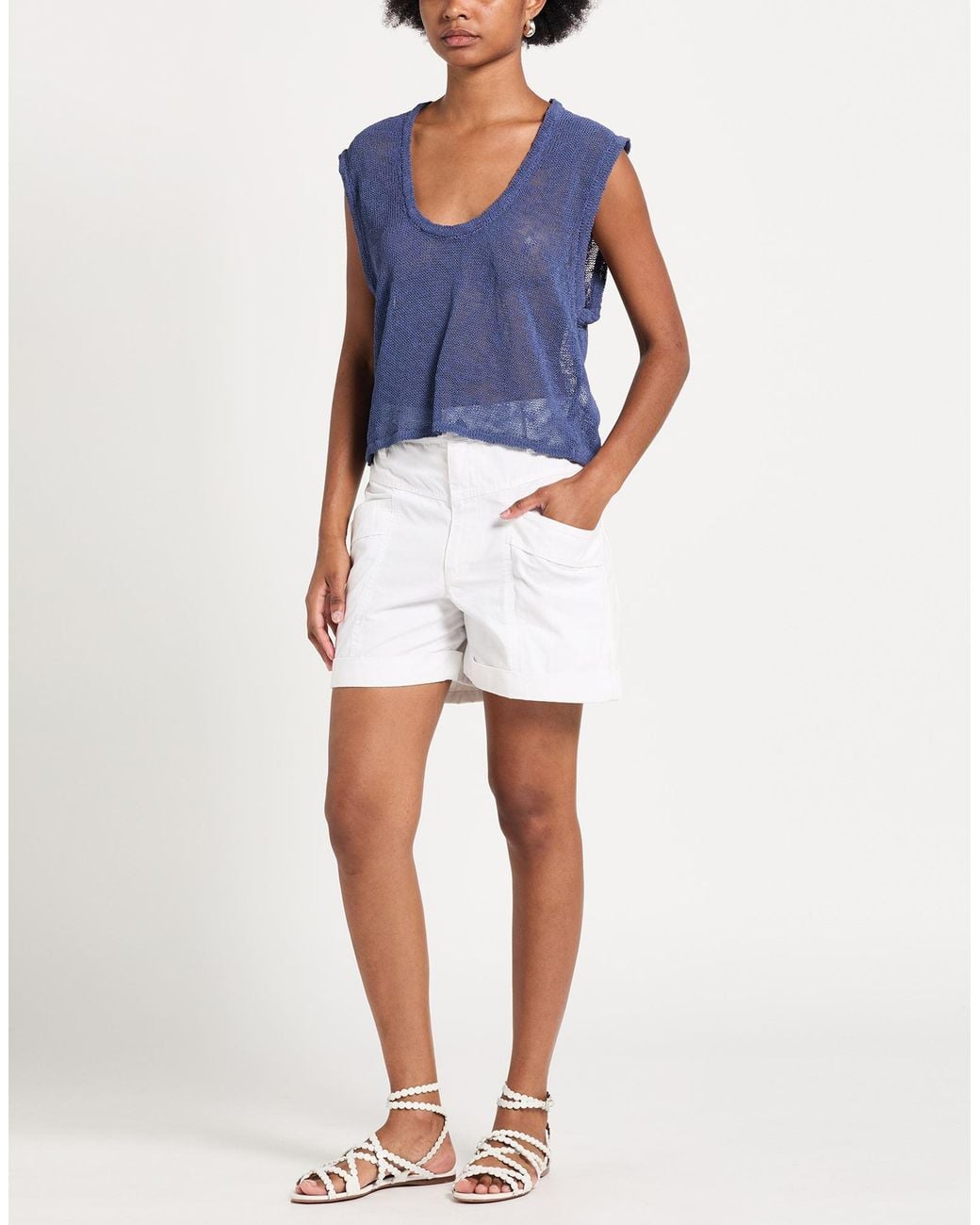 Pullover Crossley en coloris Blue