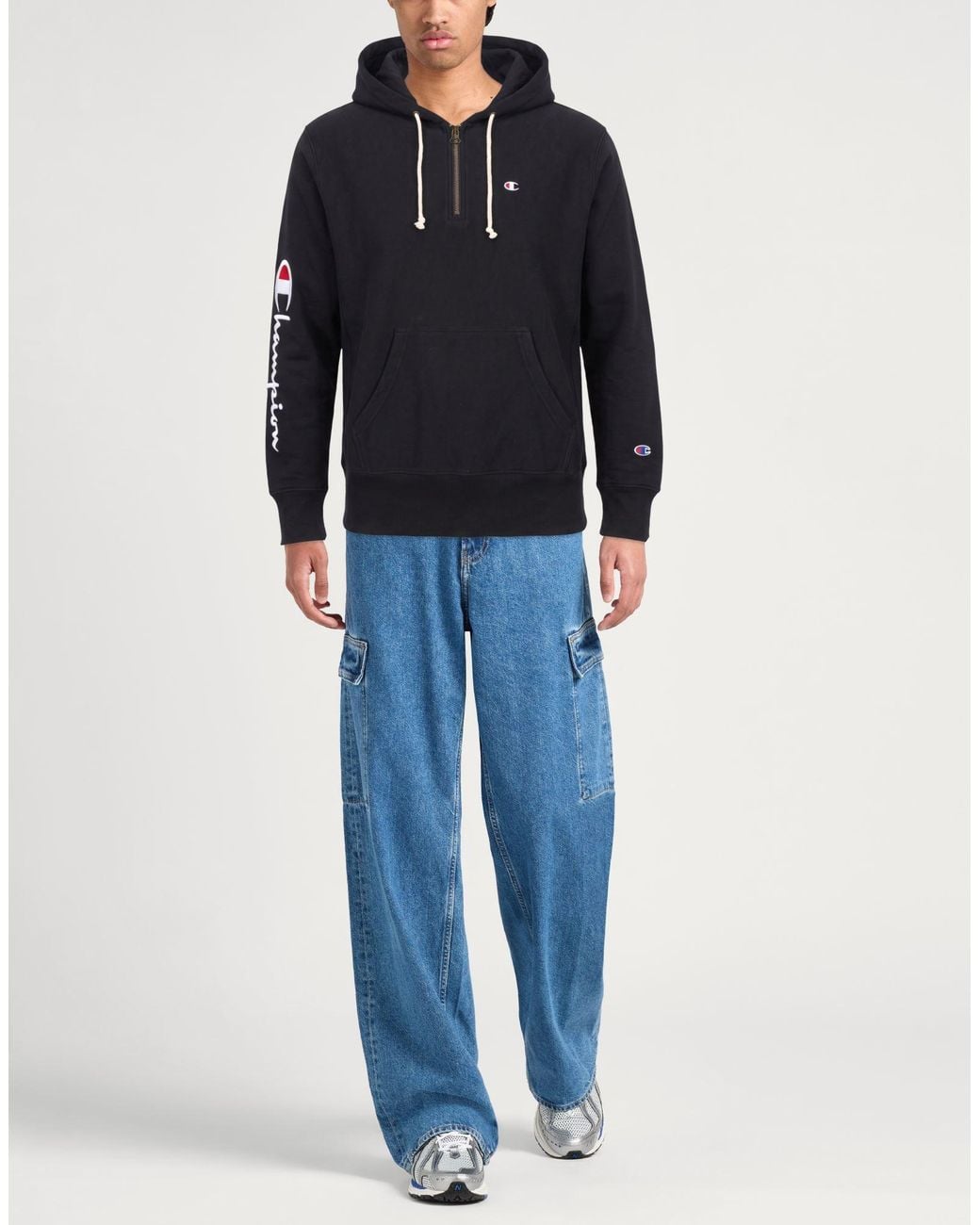 Champion Blue Sweatshirt for men
