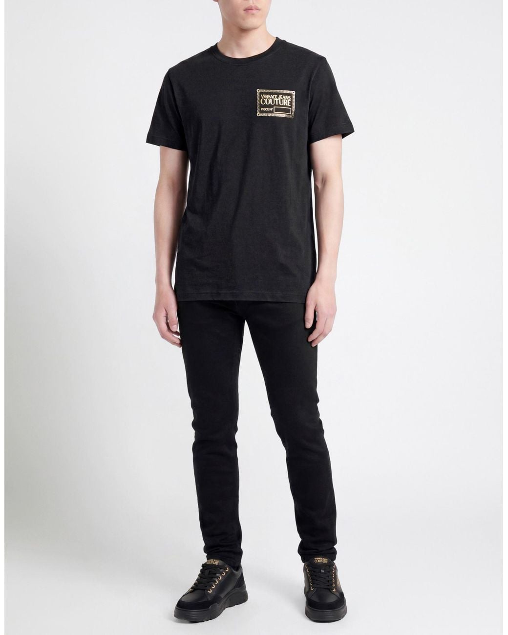 Versace Jeans Couture Black T-Shirt for men