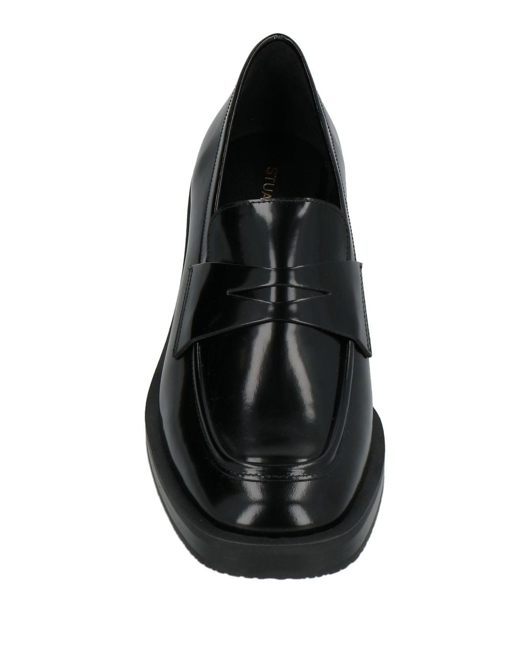 Stuart Weitzman Black Loafers Leather