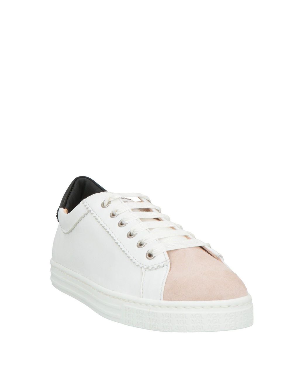 Agl Attilio Giusti Leombruni Natural Blush Sneakers Leather