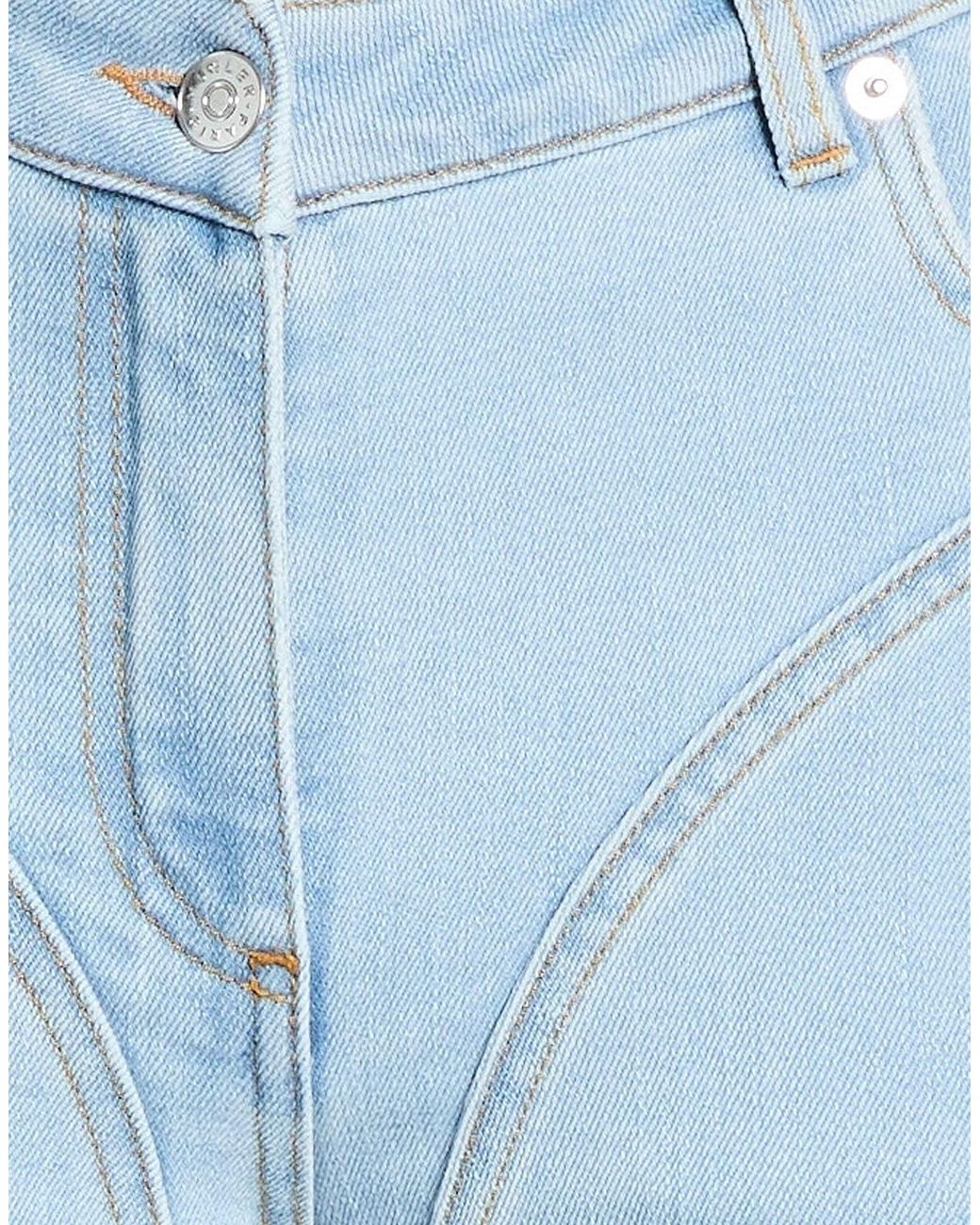 Mugler Blue Jeans Cotton, Elastane
