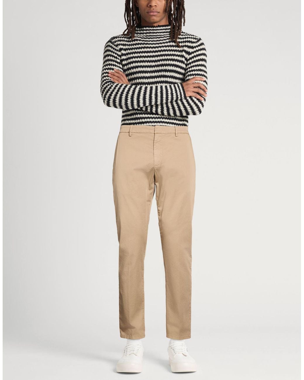 Dondup Natural Pants Cotton, Elastane for men