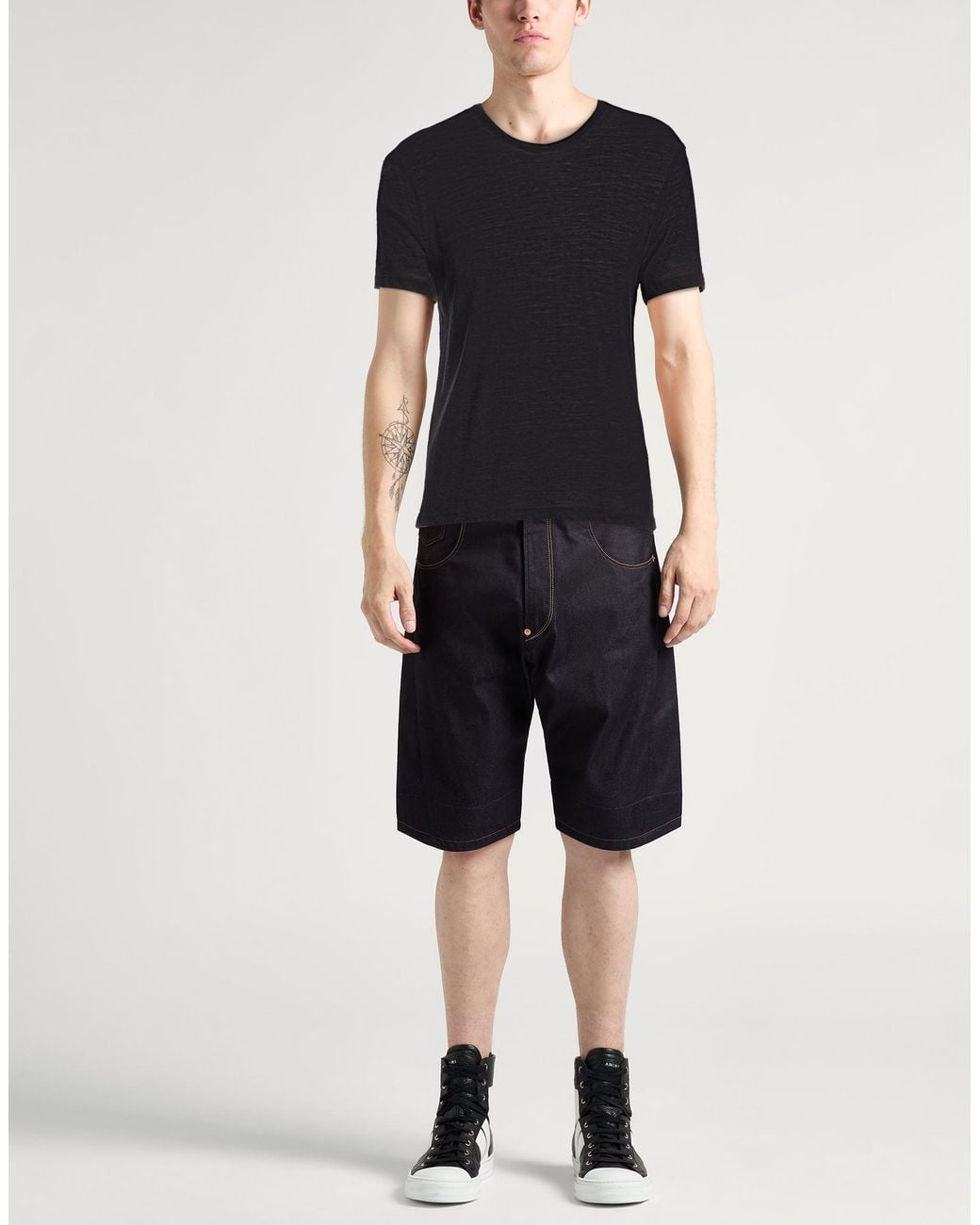 John Varvatos Black Sweater Wool for men