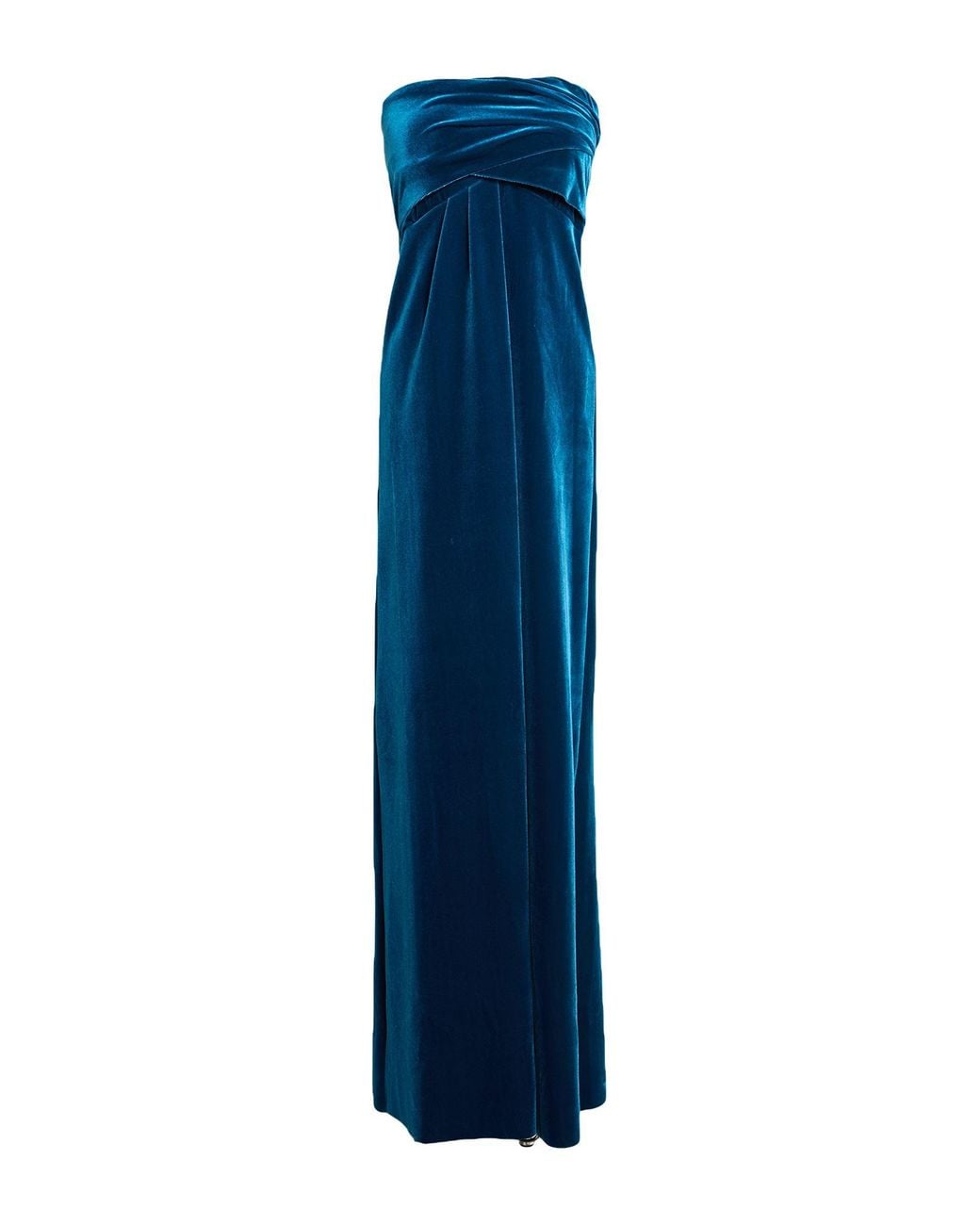 La Petite Robe Di Chiara Boni Blue Maxi Dress Polyamide, Elastane
