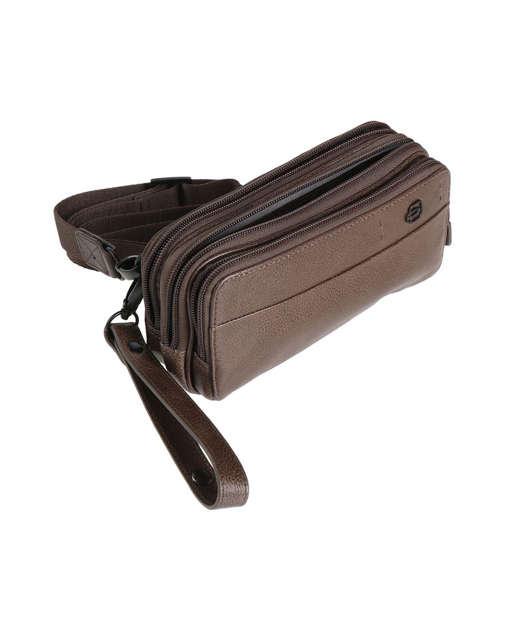 Piquadro Brown Clutch for men
