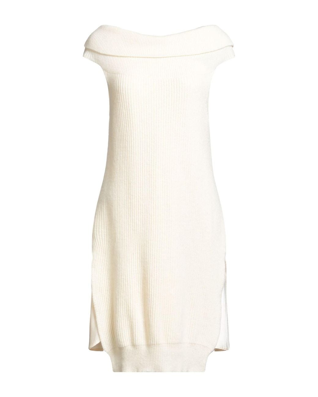 Semicouture White Mini Dress