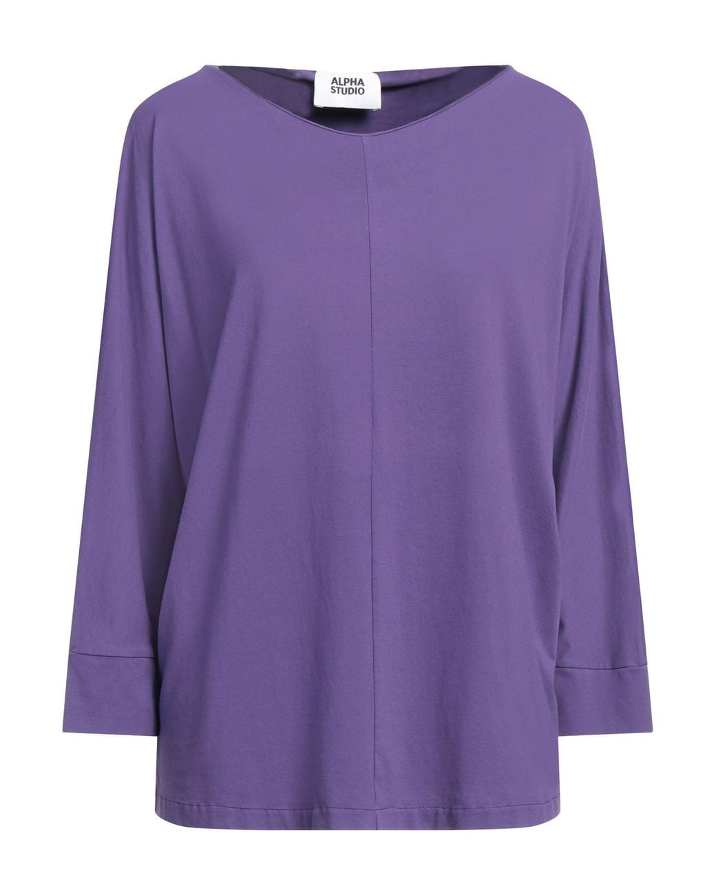 Alpha Studio Purple T-shirt