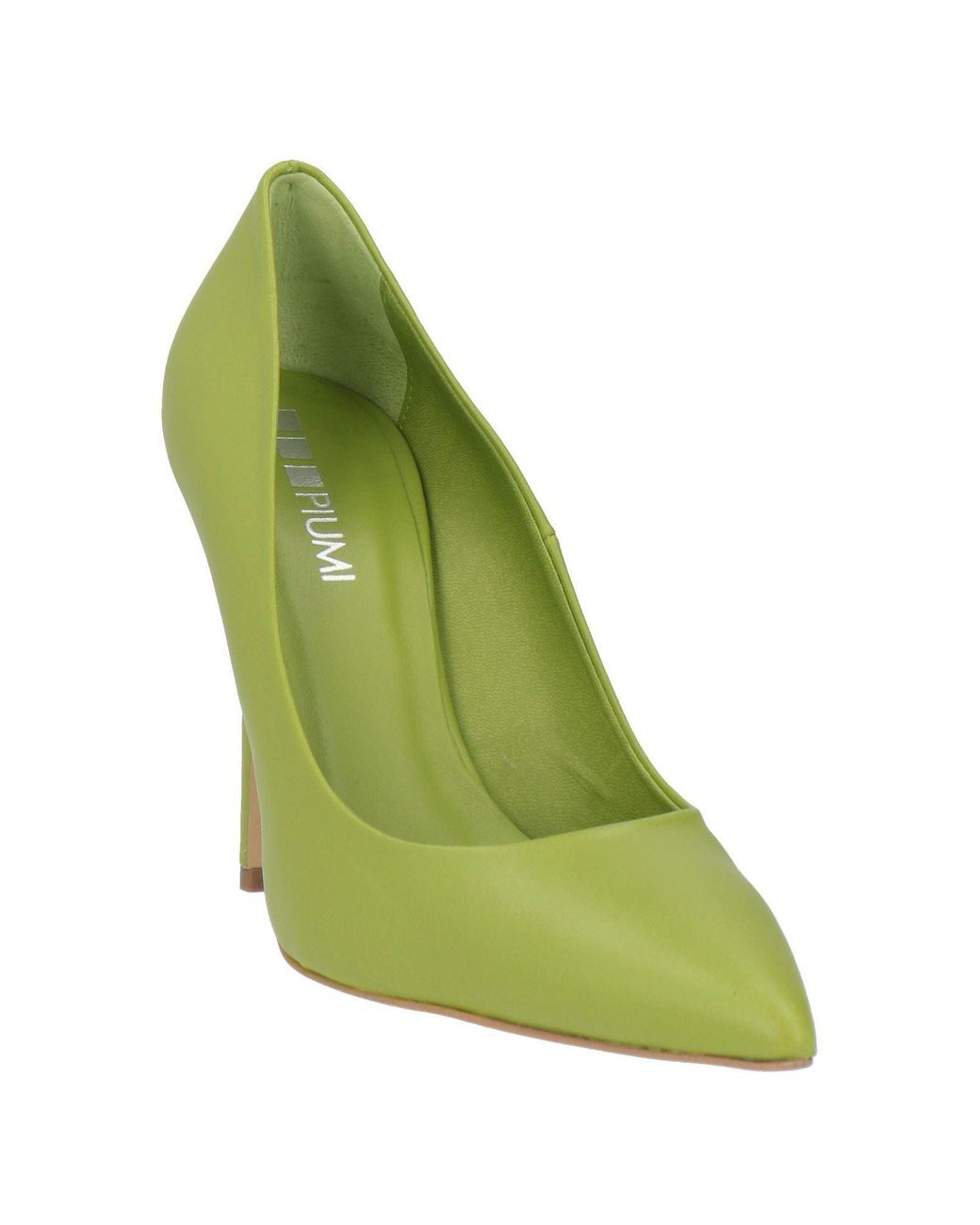 Piumi Green Pumps Leather