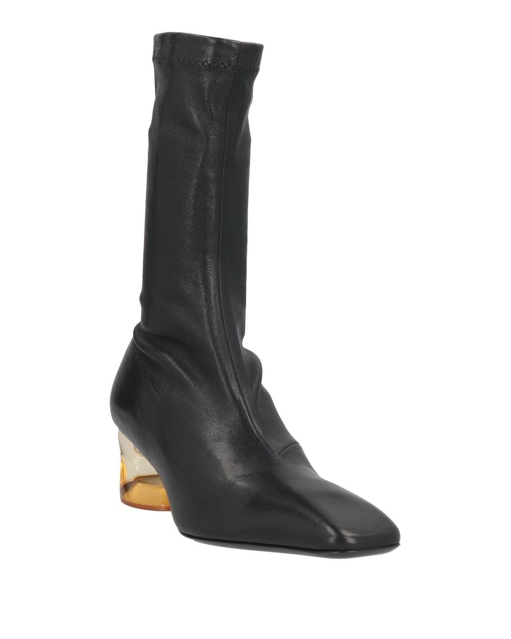 Jil Sander Black Stiefelette
