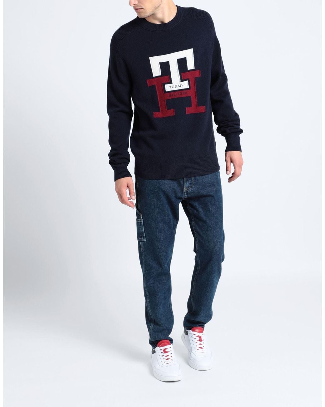 Pullover Tommy Hilfiger de hombre de color Blue