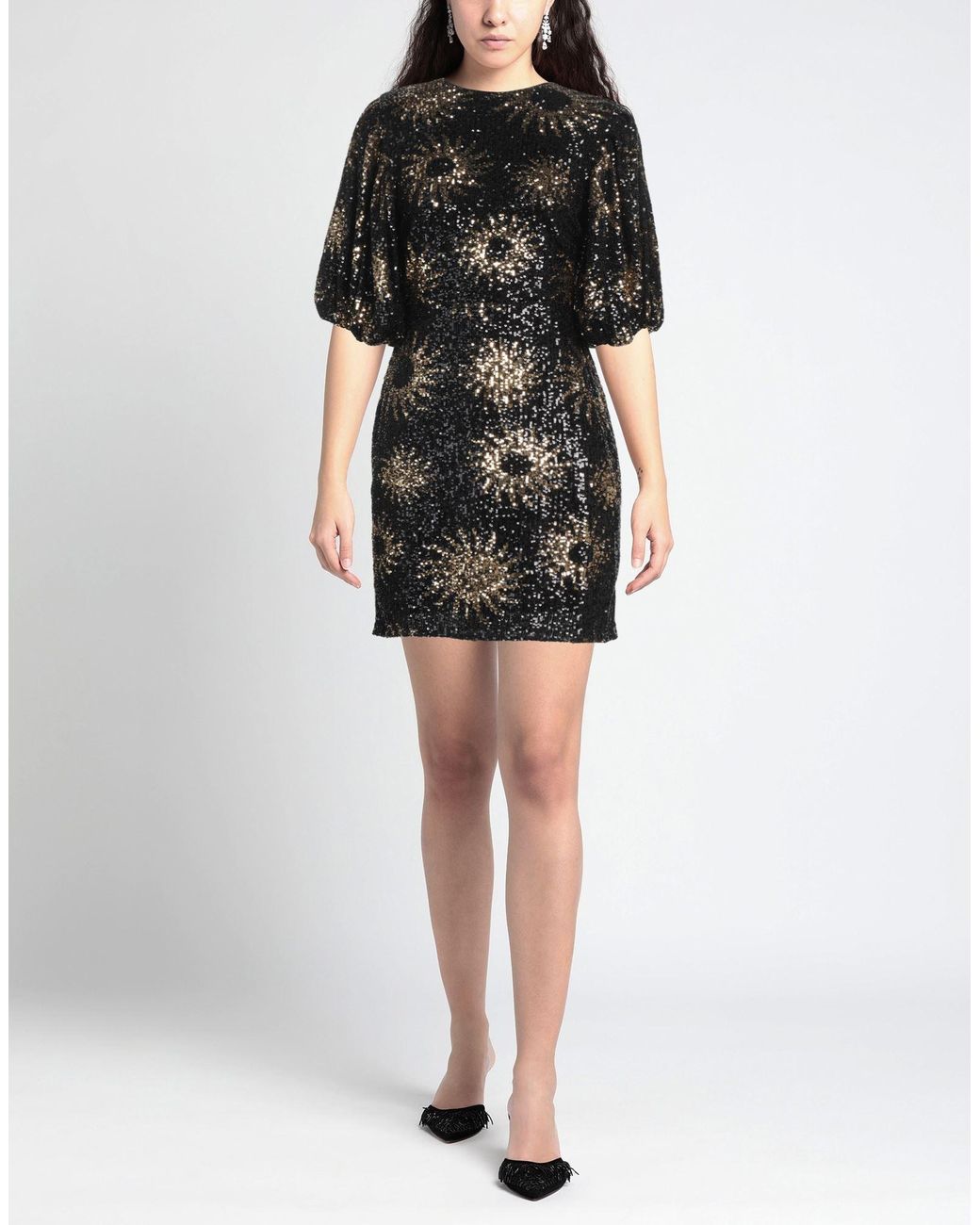 Farm Rio Black Mini Dress