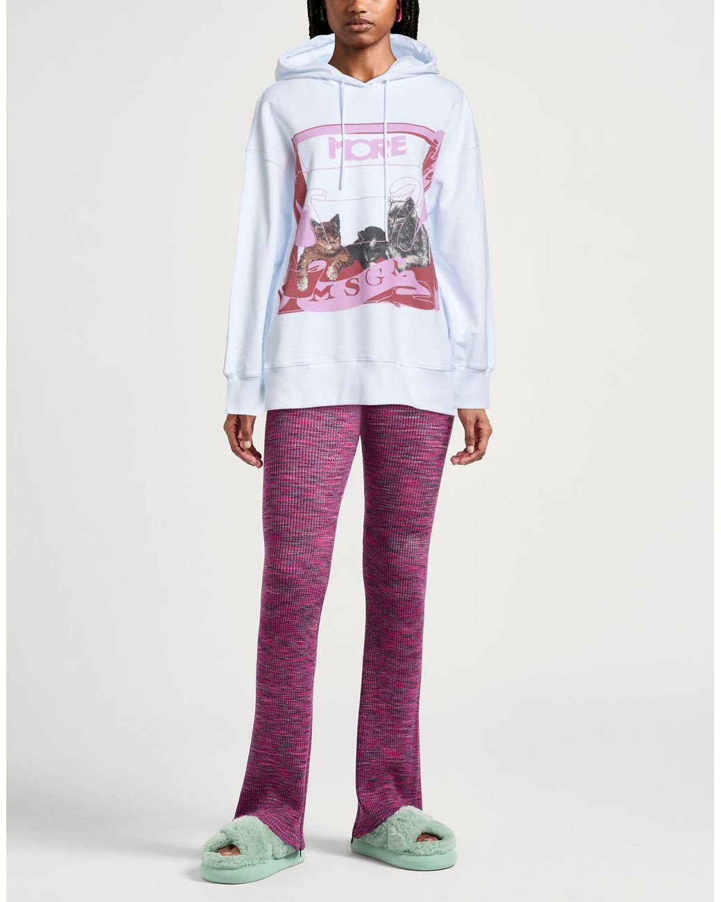 MSGM White Sweatshirt