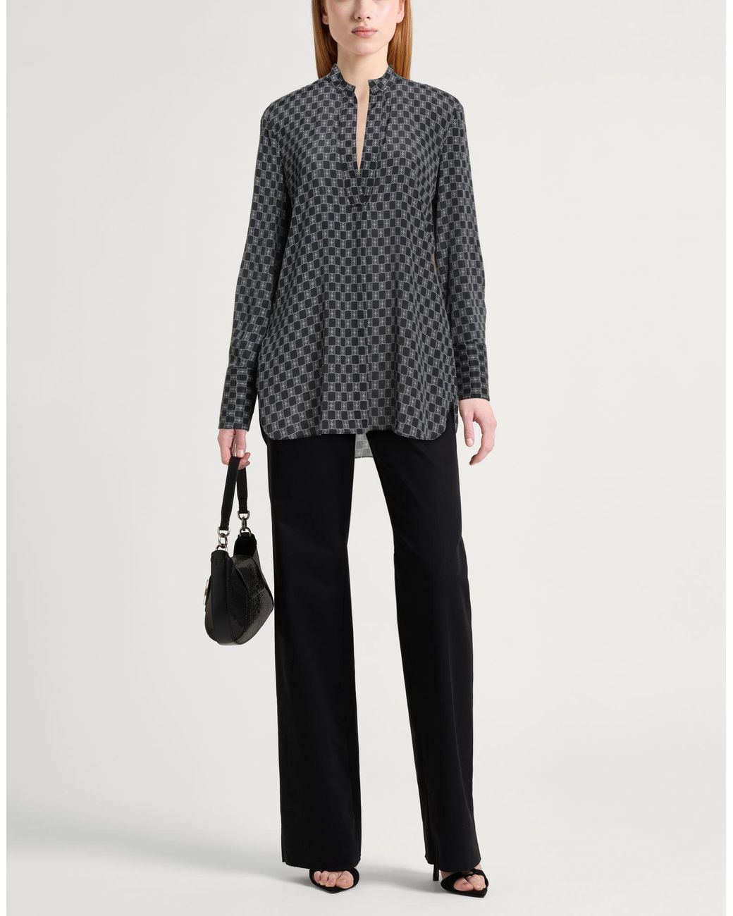By Malene Birger Gray Top