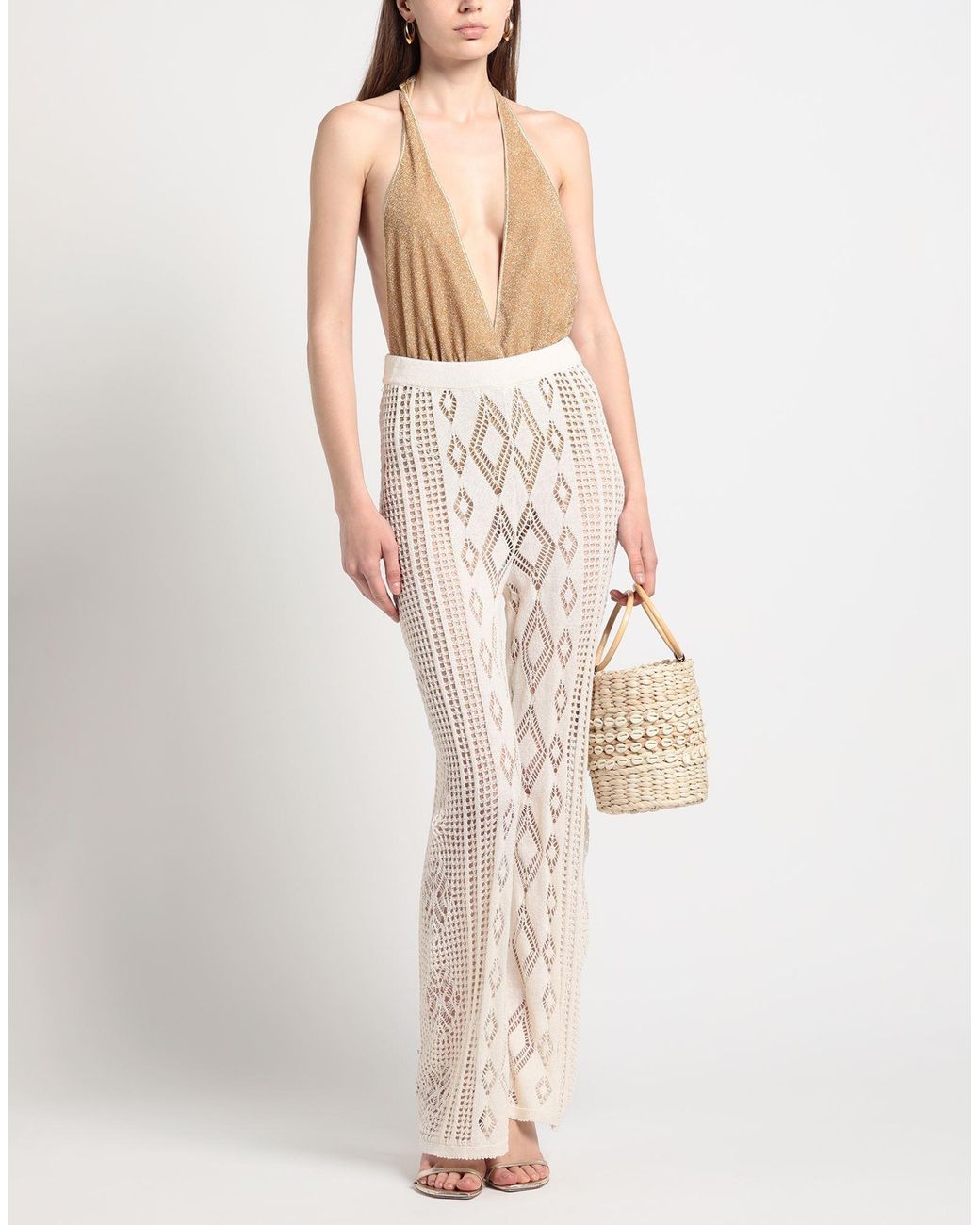 Akep White Trouser