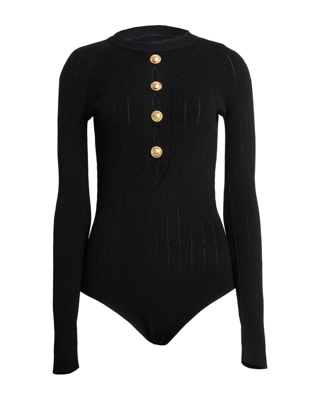 Body Balmain en coloris Black