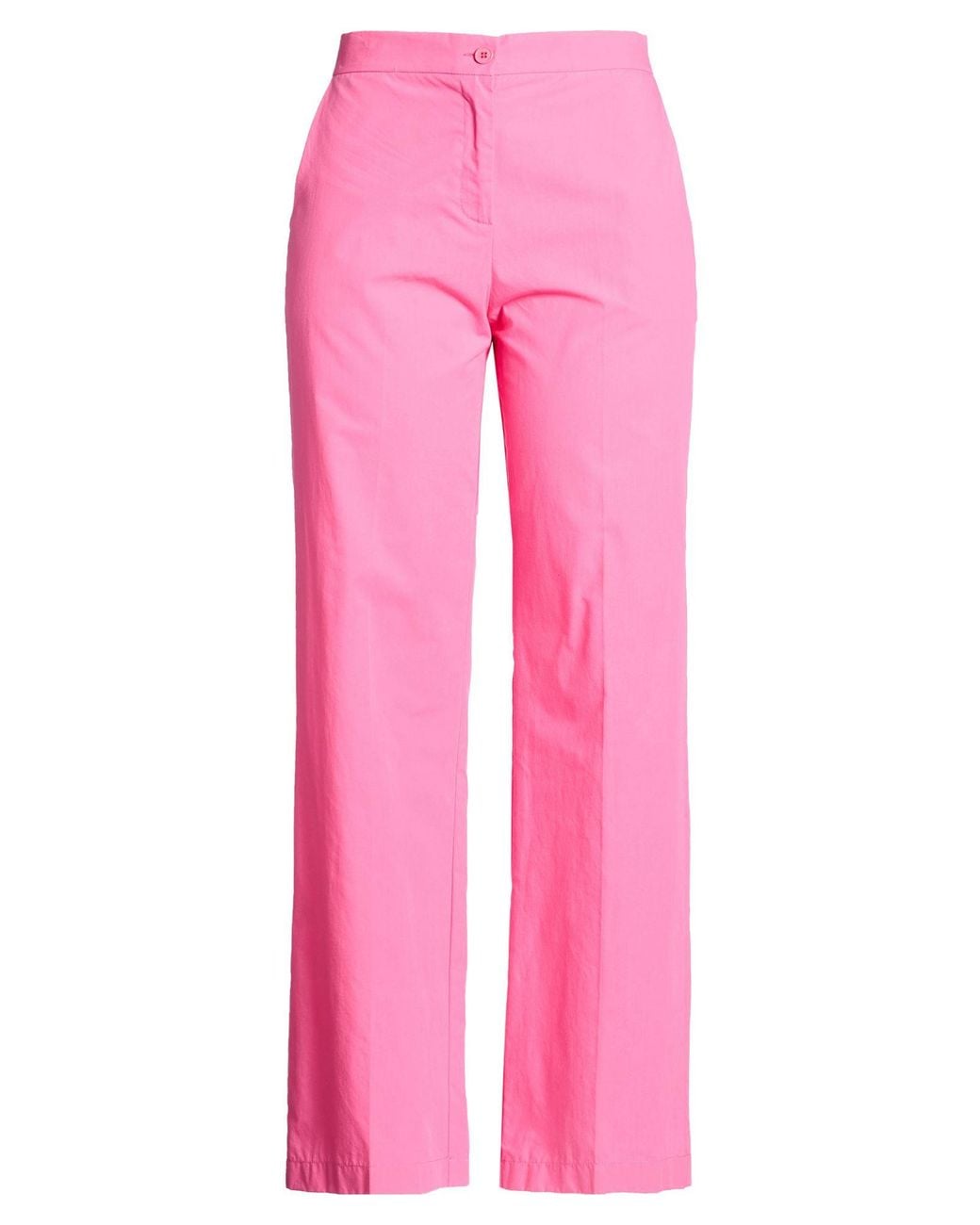 Compagnia Italiana Pink Pants Polyester, Cotton