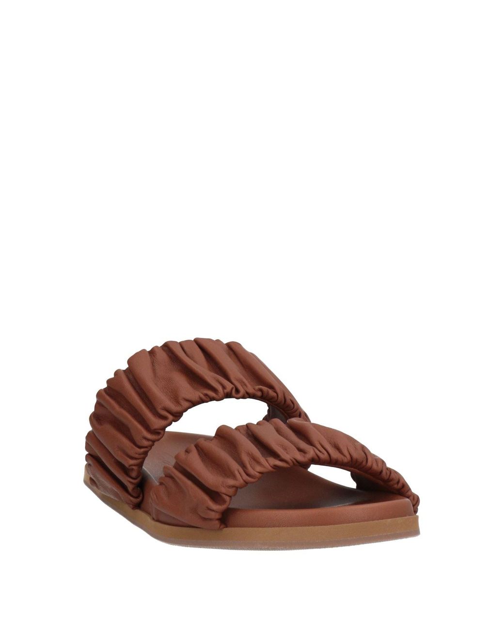 Santoni Brown Sandale