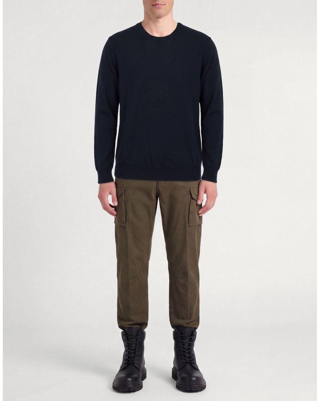 Paolo Pecora Blue Jumper for men