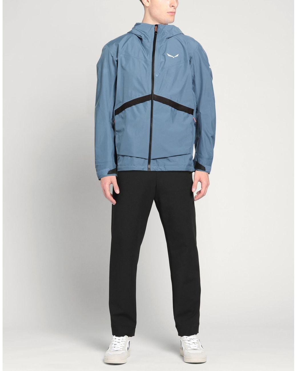 Salewa Blue Puez Slate Jacket Recycled Polyester for men